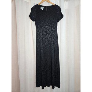 Laura Ashley Black Dress 8